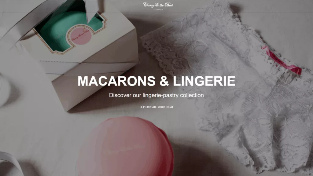 Site e-commerce Cherry and The Bees